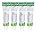 Lumineux Oral Essentials Fresh Breath Toothpaste | 4 pack Travel Size .8oz TSA Approved | Fresher Breath 2 Weeks | Certified Non Toxic, Fluoride Free | NO Artificial Flavors, Alcohol, Colors, SLS Free