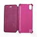 FOME Cases Series HTC Dot View Premium Flip Shell Case Cover for HTC 626 Purple