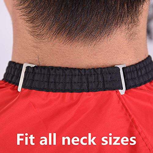 Mxcudu Hair Cutting Cape Hair Coloring Cloak Dye Beard Apron Waterproof Hairdressing Smock Cloth Cover Barbers Cape