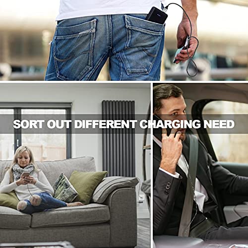 USB C Kabel, [5 Pack 1M 1M 2 M 2M 3M] Nylon USB Typ C Kabel 3A USB C Ladekabel und Datenkabel Fast Charge für Samsung Galaxy S10/S9/S8+, Huawei P30,OnePlus