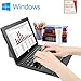 KOCASO W1010 2-In-1 Windows 10 Hybrid Laptop Tablet PC 10.1 INCH- 1.83GHz Quad Core, 2GB RAM, 32GB Storage, 1280x800, Bluetooth 4.0, Dual Camera, WiFi, Mini HDMI Port/MicroSD Card Slot/Micro USB Port