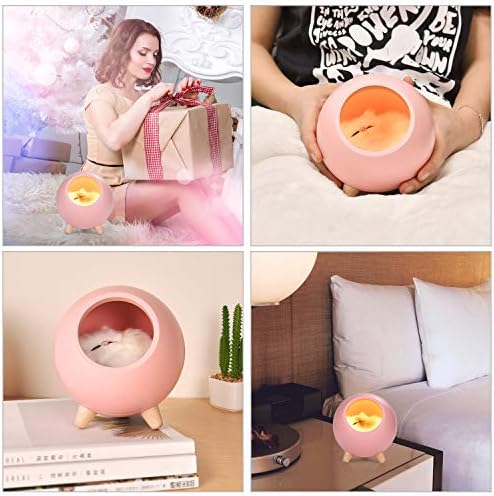 gato luz de noche para ninos linda