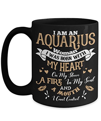 I Am An Aquarius Woman Mug 11 Oz Or 15 Desertcart UAE