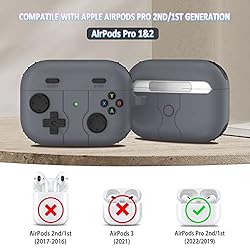 R-fun AirPods Pro 2nd/1st Generation Case Cover