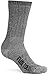FUN TOES Men's Merino Wool Socks -6 Pack Value- Lightweight,Reinforced-Size 8-12 (Blue)