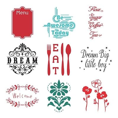 Buy Cricut 2002176 Home Decor Vinyl Wall Art Cartridge Online In Indonesia B00e05hkli
