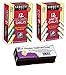 Sargent Non-Toxic White Dustless Chalk (12 ct box) and Colored Dustless Chalk (12 ct box) Bundle + Premium Chalkboard Eraser