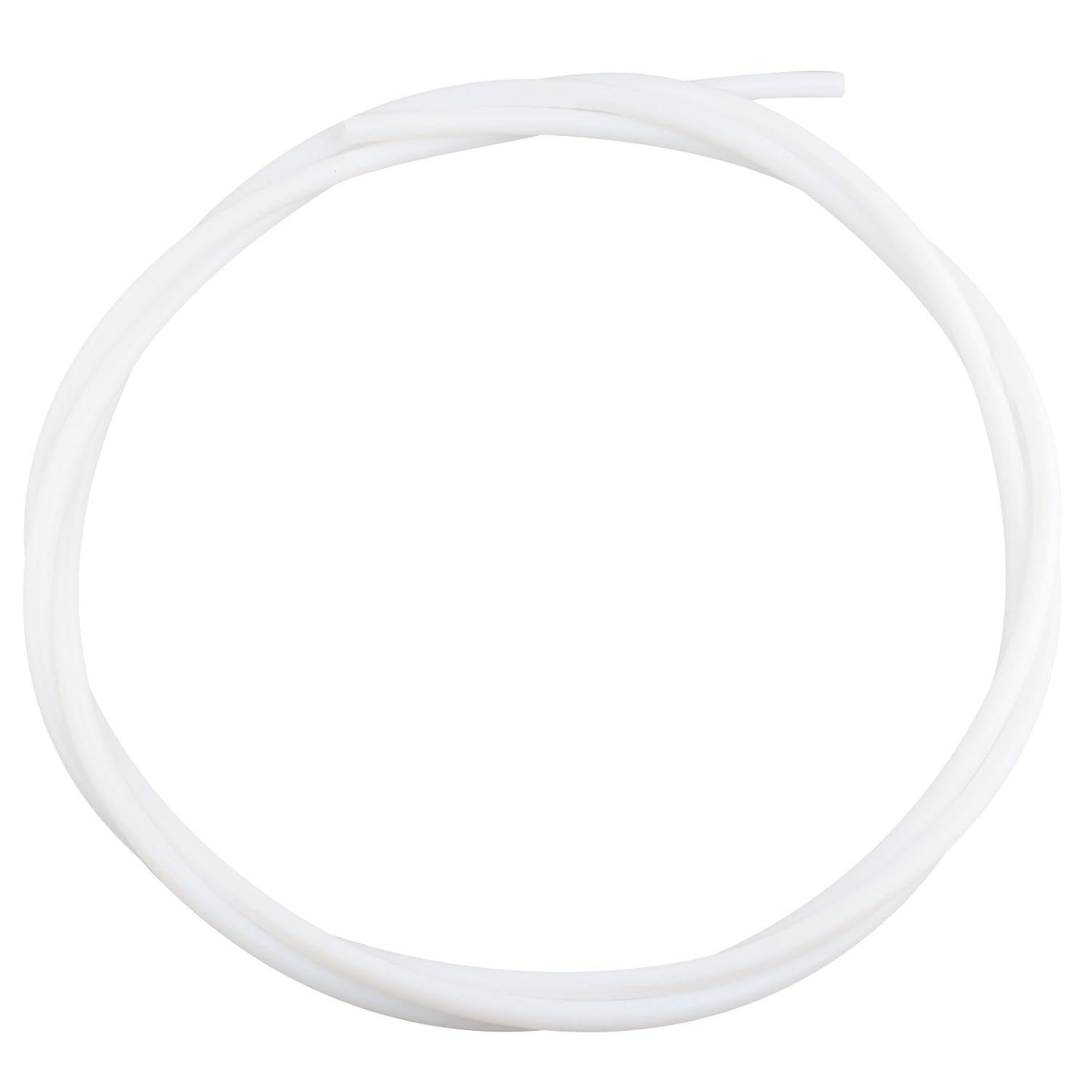 HALJIA 2 Meters PTFE Teflon Bowden Tube 4.0mm ID 6.0mm OD for 3mm Filament Compatible with 3D Printer RepRap Rostock Kosselr(White) - Image 4