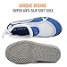 CIOR Fantiny Boy & Girls' Water Aqua Shoes Swimming Pool Beach Sports Quick Drying Shoes (Toddler/Little Kid/Big Kid),TD397,Light Blue,29,30