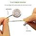AZORA Essential Oil Diffuser Bracelet Stainless Steel Slide Locket Charm with 8 Refill Pads Jewelry Gift (Flower Oil Bracelet)