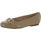 Dr. Scholl's Womens Wexley Adorn Slip On Ballet Flat Loafer Ballerina Toasted Taupe Smooth 11 W