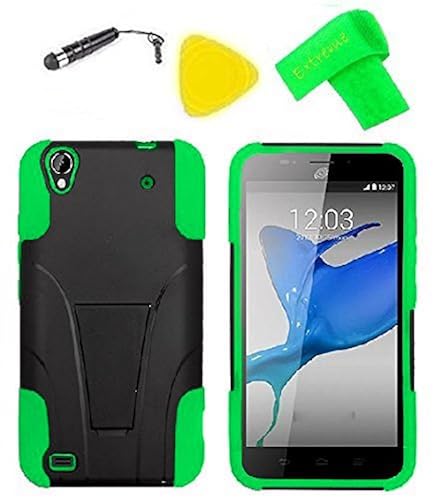 Mobile Z797c Heavy Duty Hybrid Phone Cover Case Cell Phone