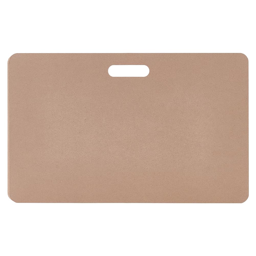 BENECREAT 40x25cm Portable Clay Wedging Board, Soft Clay DIY Board with Built-in Handle for Ceramic, Clay Crafts, Hand DIY, Painting Board Pad, 12mm Thick
