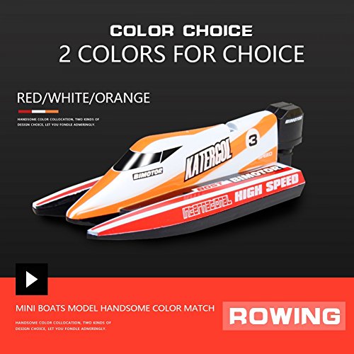 Wenasi Remote Control Boat for Outdoor Pools & Lakes 2.4GHz High Speed RC Racing Boats for Adults & Kids Children's Day Gift - Thumbnail 2