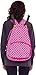 LISH Ace Tennis Racket Backpack - Women's Tennis Racquet Holder Bag (Rose)
