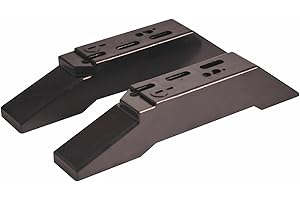 Bluegrass Living Base Feet for MG Style Gas Space Heaters 10,000 BTU and Below with Enhance Mobility - Black Finish