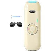Laser Hair Removal for Women and Men - 5.2 cm² Contact Nearly Painless, Powerful Long-Lasting IPL Hair Removal at-home, Effective in 14 Days with Ultra-fast Light Emission for Whole Body Use