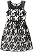 Speechless Big Girls' Flocked Organza Dress