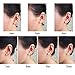 2 Pairs Invisible Clip on Earrings for Girls Women - 6mm Shell Pearls Stud Clip-ons Earring Gift Sets