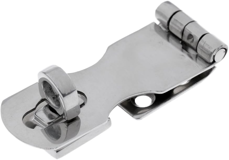 Homyl 65mm 2.5Inch Swivel Safe Hasp Latch, Marine Hardware Stainless
