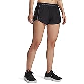 Under Armour Women's Tech Play Up Short, 3" Inseam Low Rise with Pockets