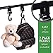 Universal Cup Holder by Makady | Attachable Drink Holder for Baby Stroller,Bike,Wheelchair,Pushchair | Pack of 2 Hooks for Extra Storage