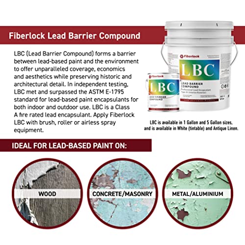 FIBERLOCK LBC III Industrial Lead Encapsulant, Lead Encapsulating Paint