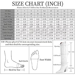 ISNOM White Cowboy Cowgirl Boots for