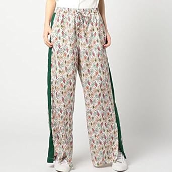 Amazon ローズバッド Rose Bud サイドラインペイズリー柄ワイド