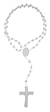 Vatican Imports Plastic Economy Rosary - Made in