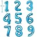 Tellpet Blue Number 6 Balloon, 40 Inch