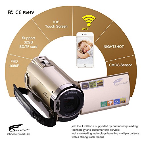 3 Camcorder+Hausbell+HDV+5052+1920x1080p+Infrared