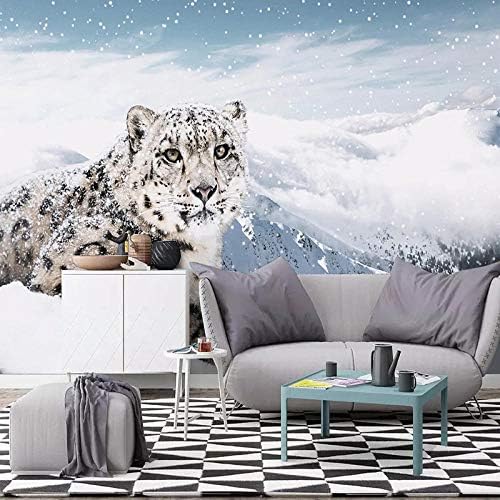 海外並行輸入正規品 写真の壁紙3d動物ユキヒョウ風景壁画リビングルームキッズベッドルーム壁紙 350x250cm 海外並行輸入正規品 写真の壁紙3d動物ユキヒョウ風景壁画リビングルームキッズベッドルーム壁紙 350x250cm