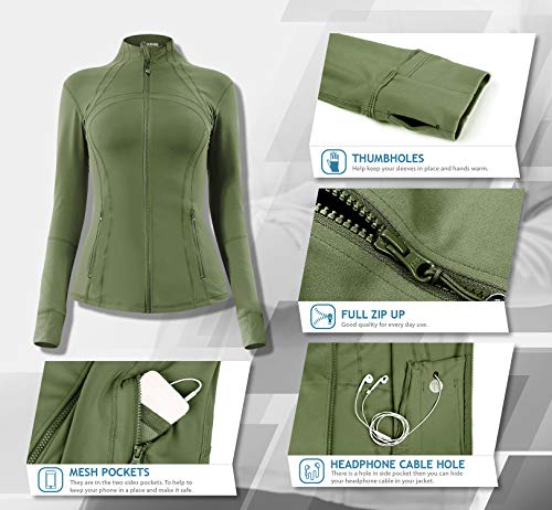 slim fit running jacket
