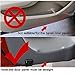 3D Gentleman Skull Auto Sport Car Door Lamp, No Drilling Wireless Magnetic Car Door Step LED Welcome Logo Shadow Ghost Light Laser Projector Lamp- 2 Pcs