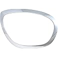 Evan Fischer Passenger Side Headlight Bezel Compatible with 2017-2021 Mini Cooper Countryman Chrome - MC2507106