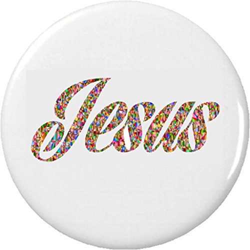 Jesus (Colorful) 1.25' Pinback Button Pin