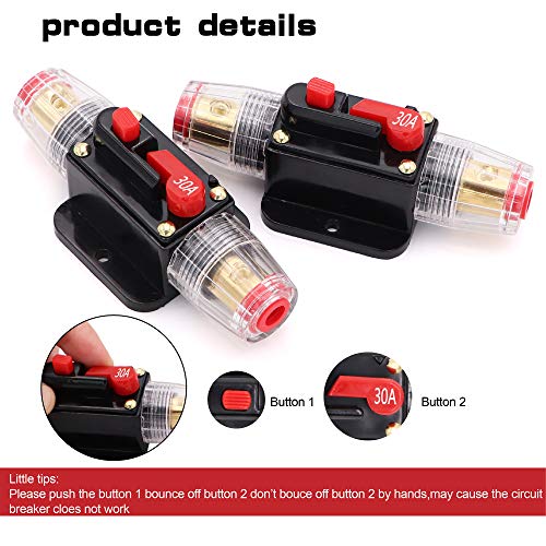 1 Circuit+Breaker+12V+24V+installation+Inverter