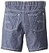 Calvin Klein Little Boys' Blue Stripes V-Neck T-Shirt with Denim Short Set
