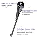 TOPCABIN Bike Kickstand,Child Bicycle Kickstand Single-Side Stand Folding Bicycle Stand Support Rear Mount for 12 14 16 18 20 inch Kids Bike