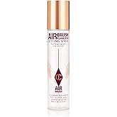 Charlotte Tilbury Airbrush Flawless Setting Spray - Ultra-Fine Hydrating Mist to Prime &amp; Set Makeup Up to 16Hr &ndash; Soothes and Blurs Skin, Waterproof, Wedding Makeup