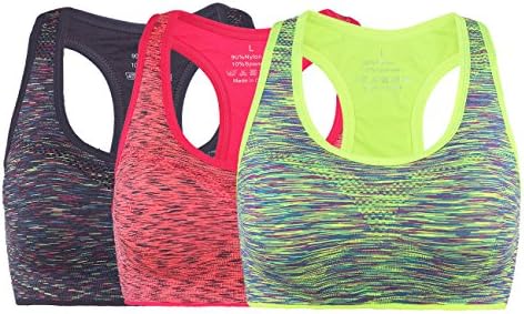 Gelanboo Sports Bra High Impact Workout Gym Yoga Bras