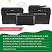 GREENSKY Compatible Toner Cartridges Replacement for Brother TN450 TN-450 TN420 TN-420 (Black, 1-Pack)