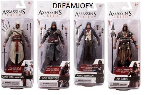 Assassin's Creed Series 3 Set of 4 Action Figures