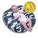 Boppy Original Newborn Lounger, Big Whale Navy