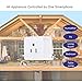 Smart Plug - 2 Pack Lampwin 2018 New Design Wifi Smart Plug Adapter Outlet Socket Works with Amazon Alexa Echo Dot and Google Assistant for Smart Home Automation