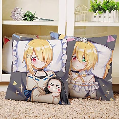 Amazon 2wayトリコット 魔王様 リトライ アク 正方形 クッション 抱き枕 アニメグッズ 40 40cm 本体付き アニメ 萌えグッズ 通販