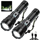 Flashlights LED High Lumens Rechargeable: 200000