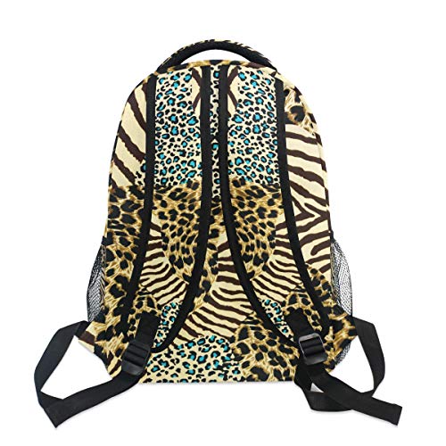 51LeRY9G1cL Funnyy Animal Tiger Zebra Leopard Print Mochila de Viaje Escuela Bolsa de Hombro Bookbag para niños niñas niños Hombres… Funnyy Animal Tiger Zebra Leopard Print Mochila de Viaje Escuela Bolsa de Hombro Bookbag para niños niñas niños Hombres… - Imagen 6