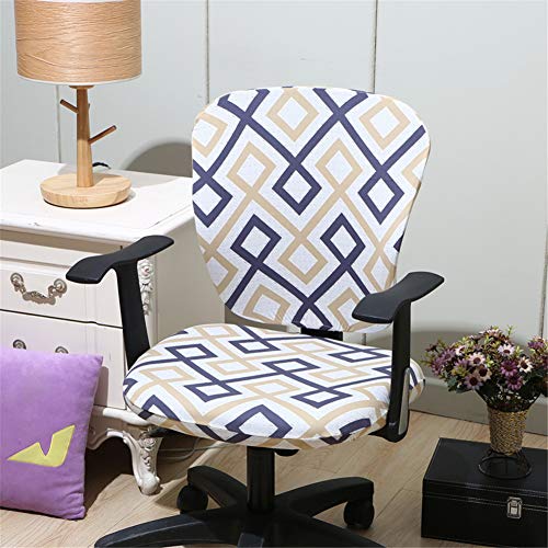 image for Jinzio Computer Office Chair Cover - Split Protective & Stretchable Cl